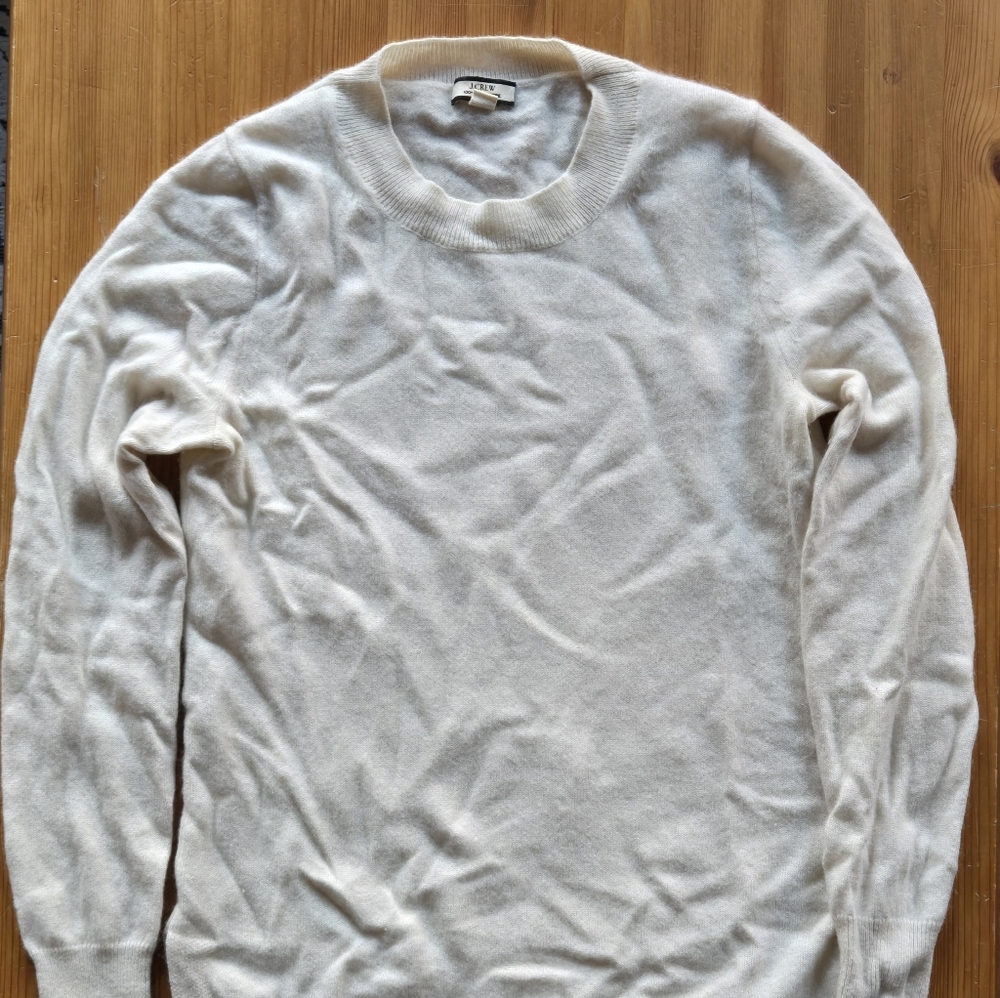 J. Crew Cream Sweater